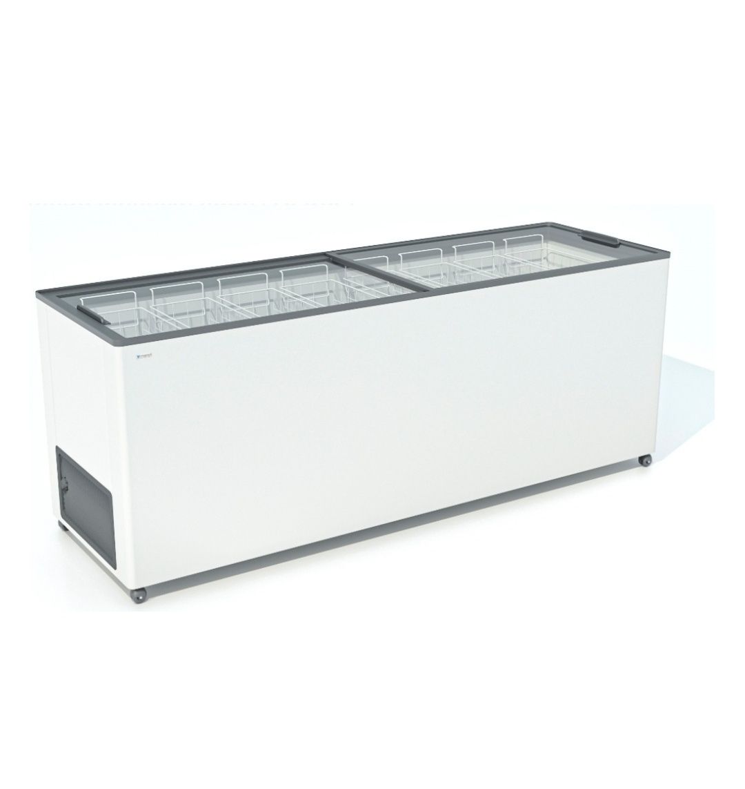 Морозильник FROSTOR F 700 C 700 л белый, серый