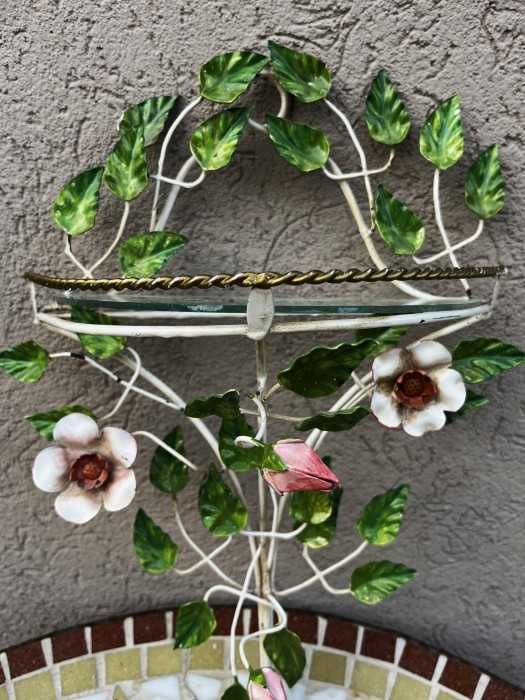 Eleganta etajera-aplica franceza-stil toleware-Anglia