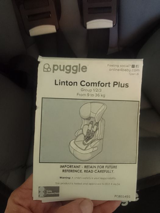 Столче за кола на Puggle