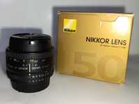 Обектив Nikon AF Nikkor 50mm f/1.8D
