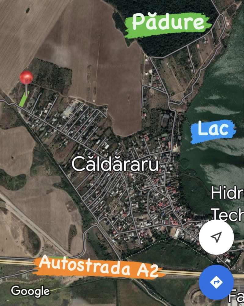 Vand teren Cernica- Caldararu