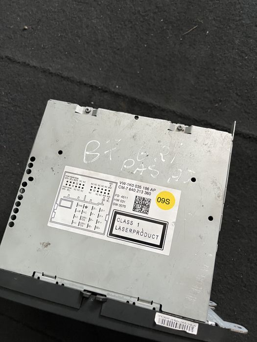 Radio CD Vw Passat B7 Golf 6 Touran Jetta 1K0035186AQ 1K0035186AP AA