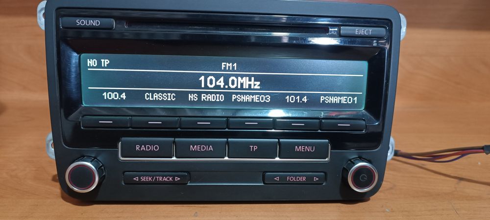 VW RCD300 головное устройство на VW B6