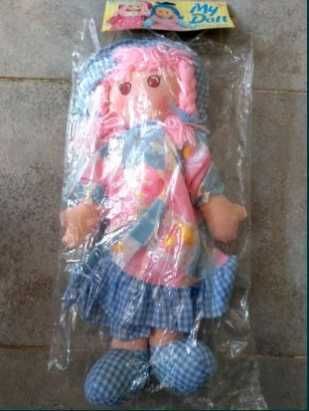 Новая кукла из натурального хлопка. Высота куклы 41 см