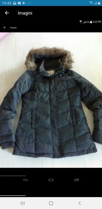 Geaca cu puf Abercrombie&Fitch mas M