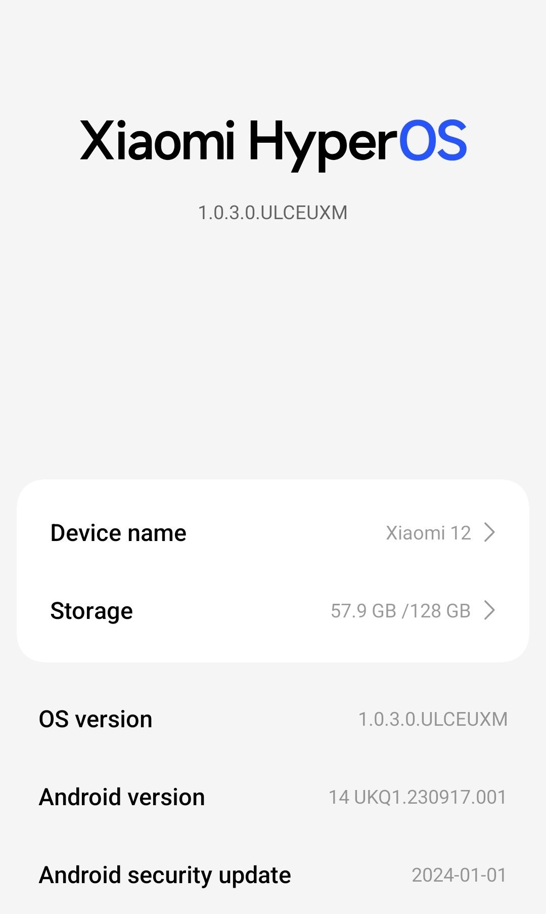 Xiaomi 12 8/128 Gray