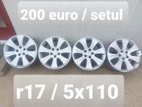 Jante aluminiu ORIGINALE r17 / gama OPEL / CHEVROLET / 5x110