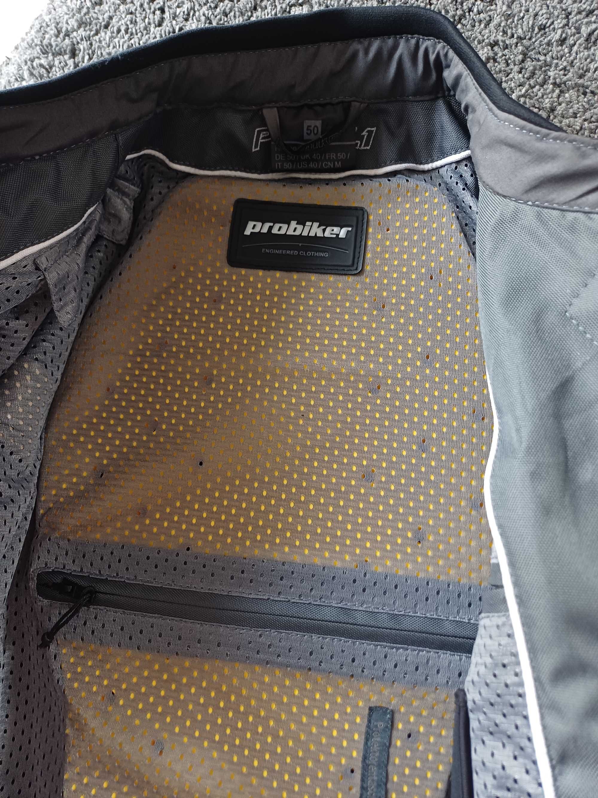 50 M Probiker Combinezon Costum moto piele din două piese