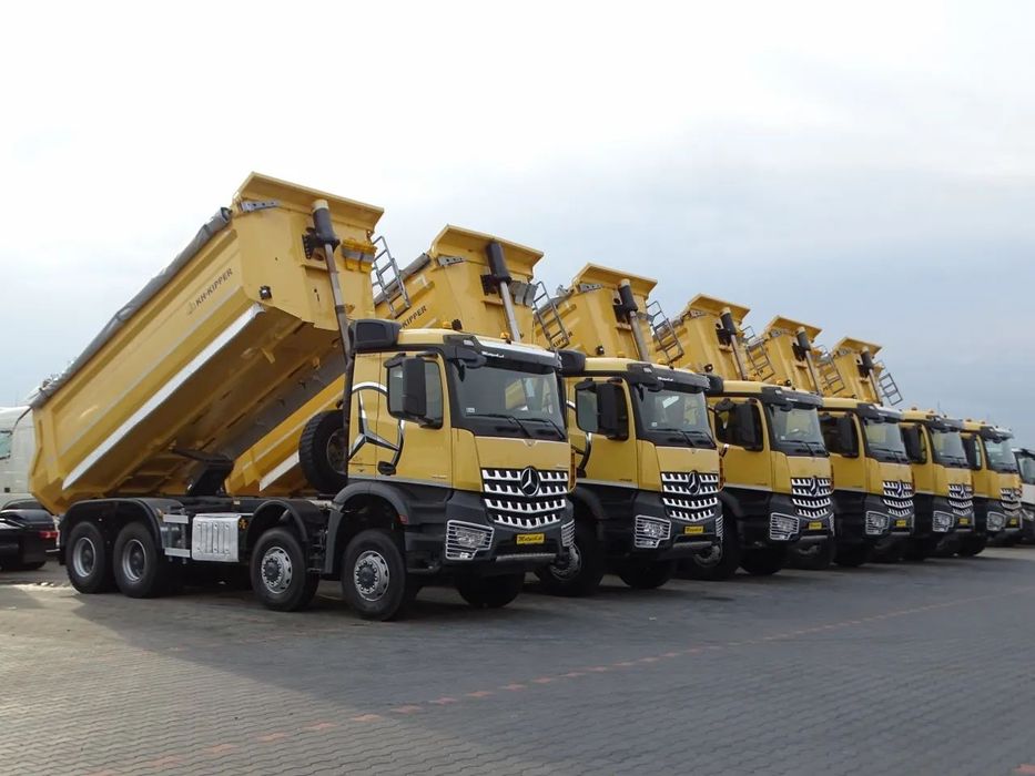 Mercedes-Benz AROCS 4145 / 8x8 / TIPPER SPATE / KH KIPPER / EURO 6