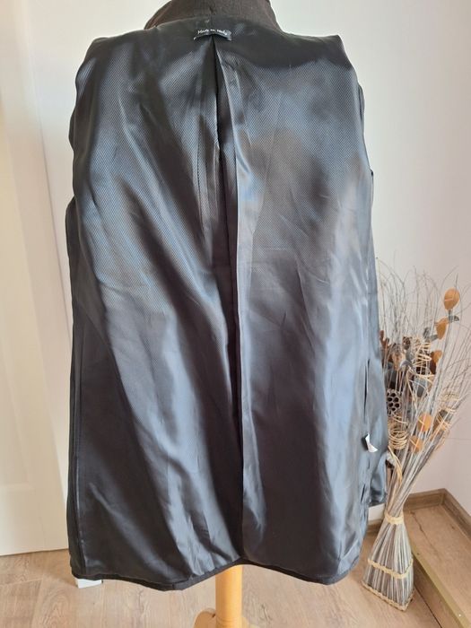 Palton negru lana marimea M