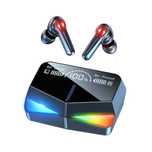 Безжични Bluetooth слушалки M28, LED дисплей, Power Bank, Low Latency
