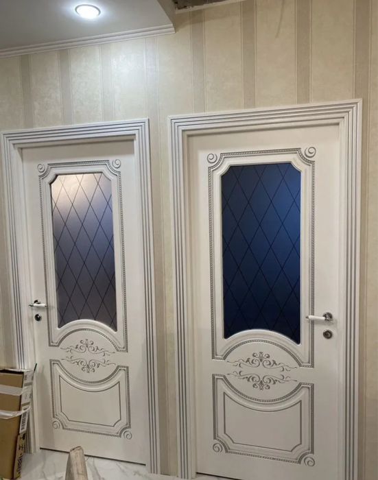 Установка вxодныx и межкомнатных двеpей