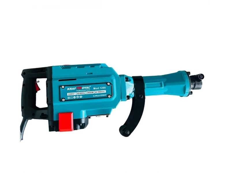 Професионален електрически къртач 2400W KraftRoyal син/жълт