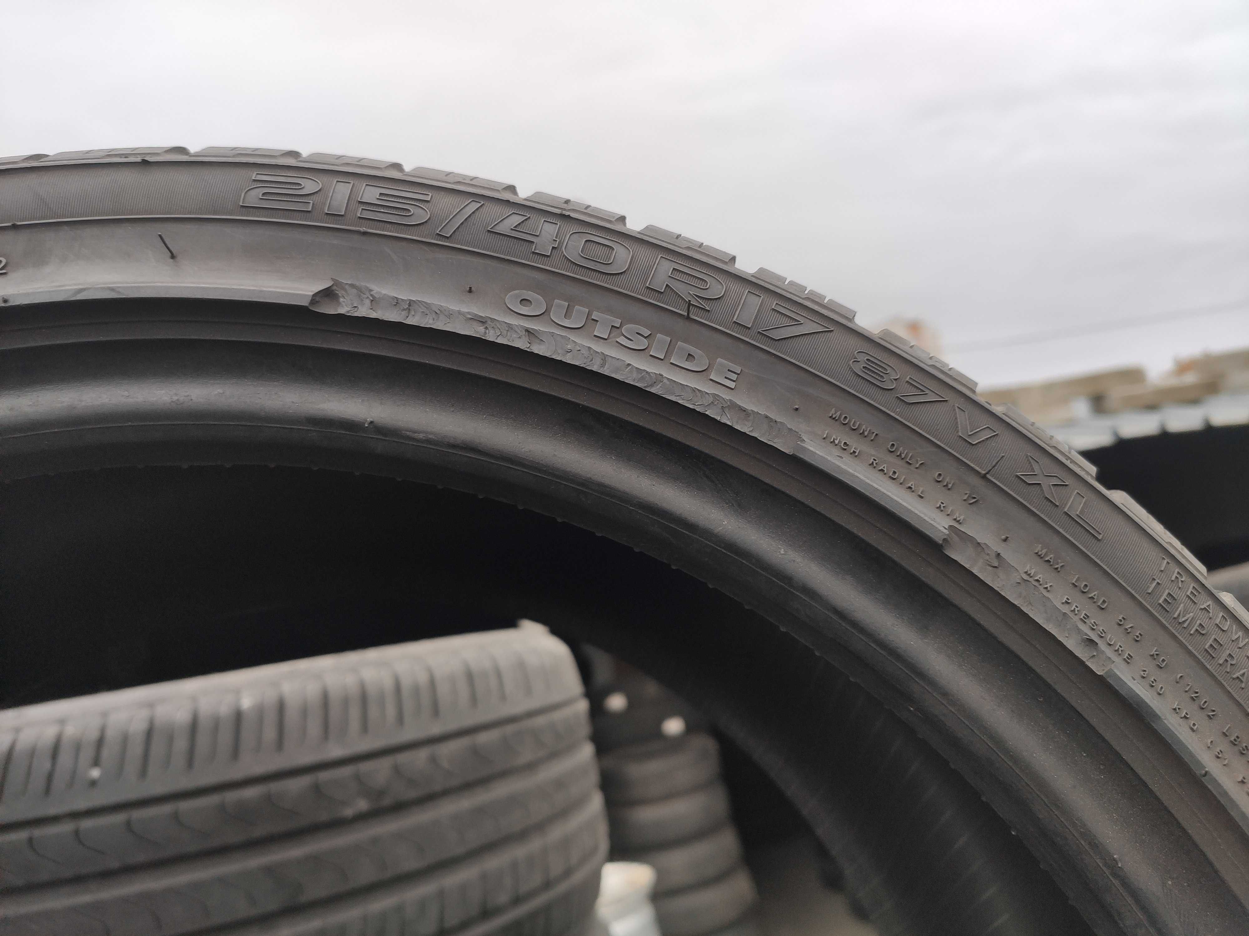4бр Всесезонни гуми 215 40 17 - Nokian