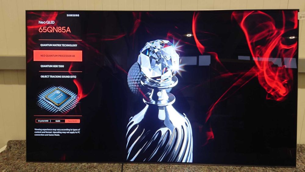 Televizor Samsung Neo QLED 65QN85A, 163 cm, Smart, 4K Ultra HD, 100Hz