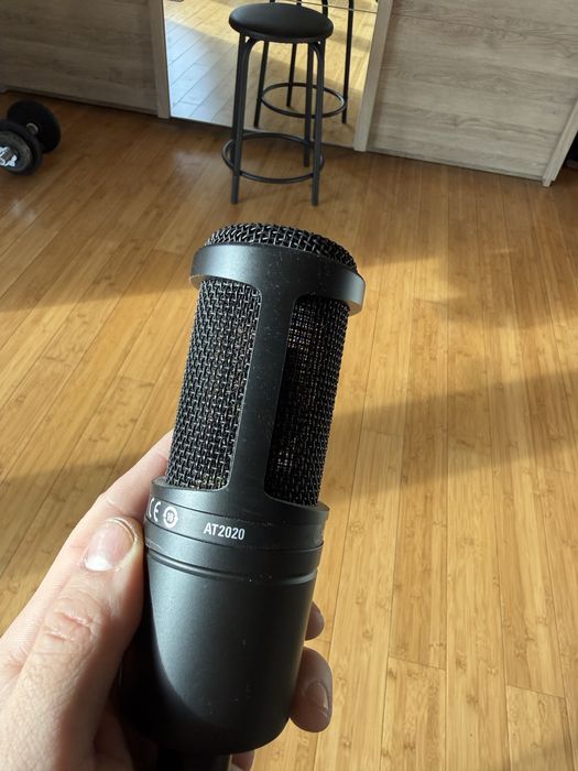 Microfon Audio-Technica AT2020 + garanție până în 2027