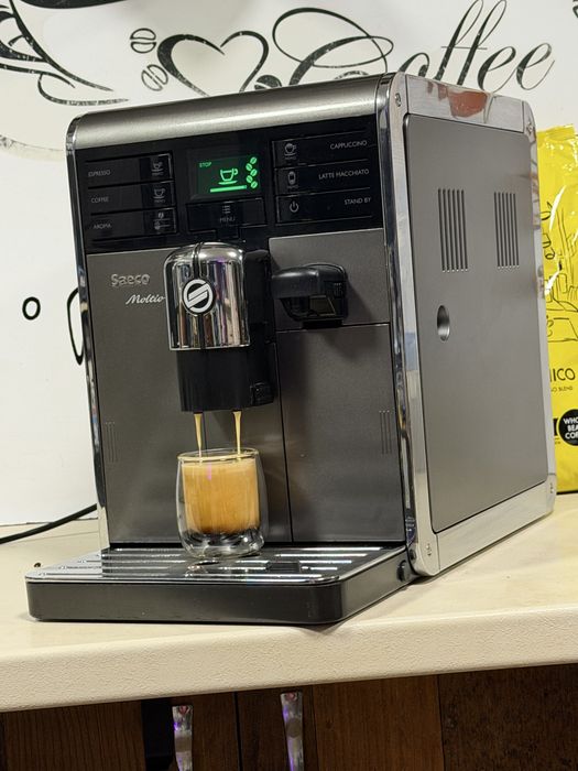 Кафемашина кафе автомат Saeco moltio с гаранция