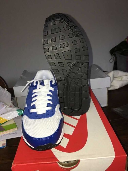 Adidasi Nike Air max 1 Gs White Gym Blue-36.5