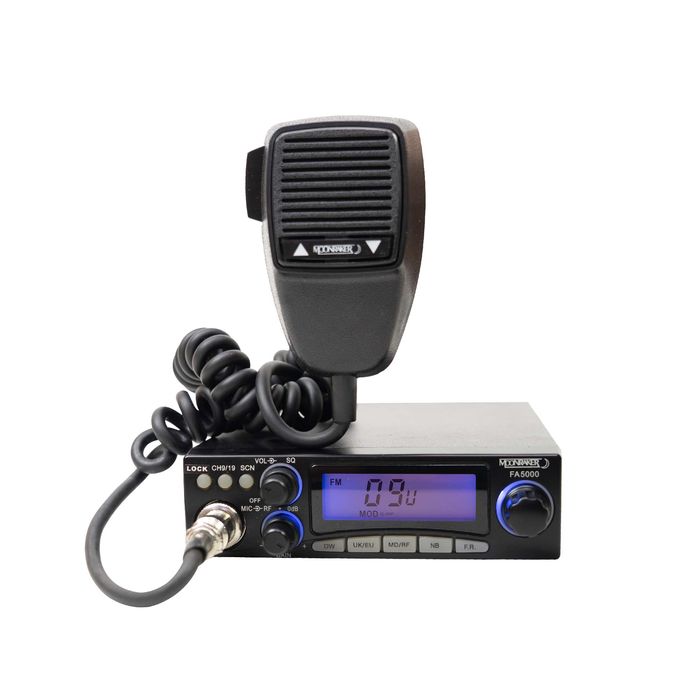 Statie radio CB Moonraker FA5000 40CH, AM/FM, 4W, 12-24V
