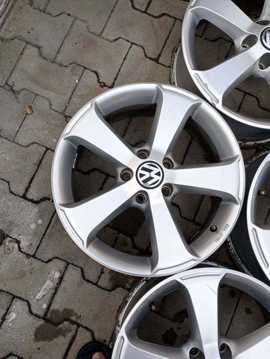 4 jante 5x112 R17 originale w passat cc b7 b8 golf 5 6 7 Turan Tiguan