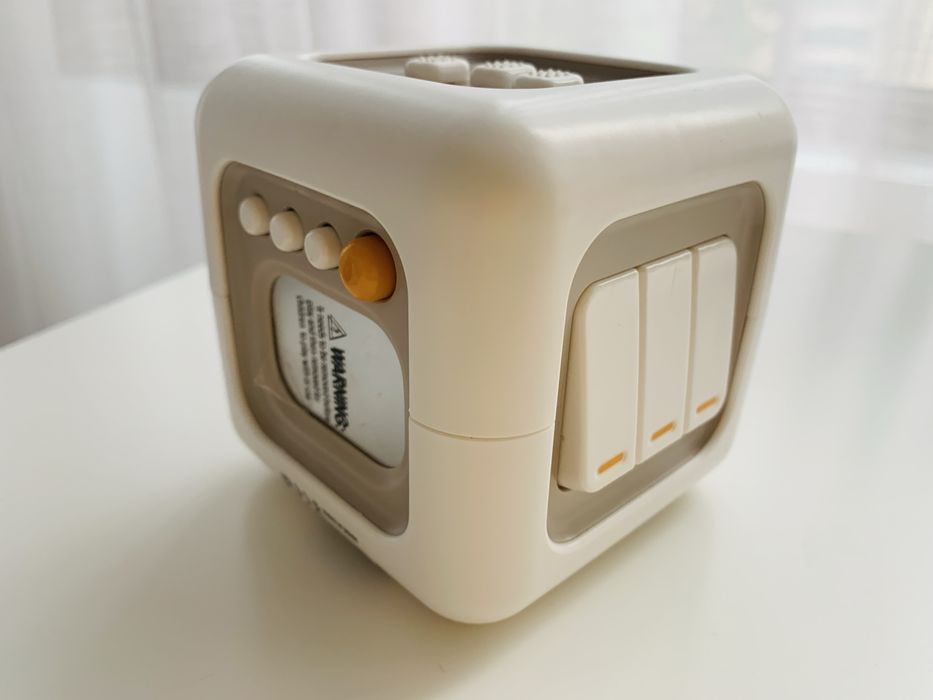 Cub Activități Montessori Senzorial 6-în-1 Nou - 18 Luni+