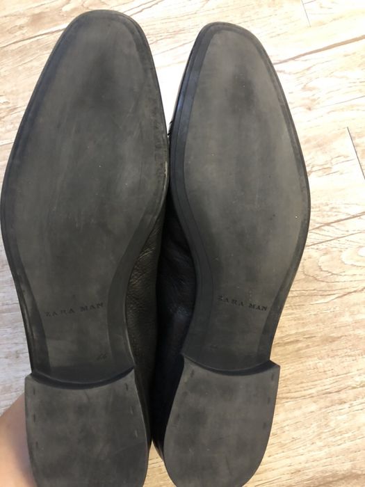 Pantofi din piele/ Zara