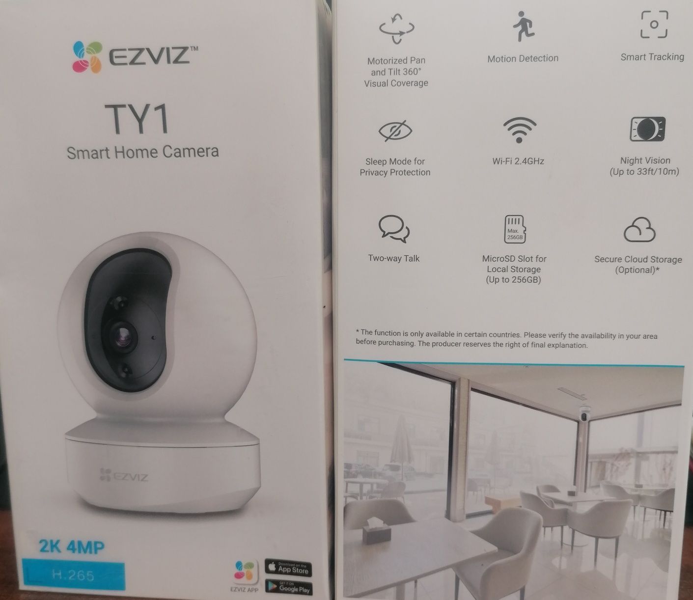 Веб камера. EZVIZ CS-TY1(4MP,W1).   3шт