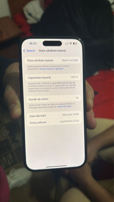 Iphone 15 black 128 gb 5G garantie plus casco
