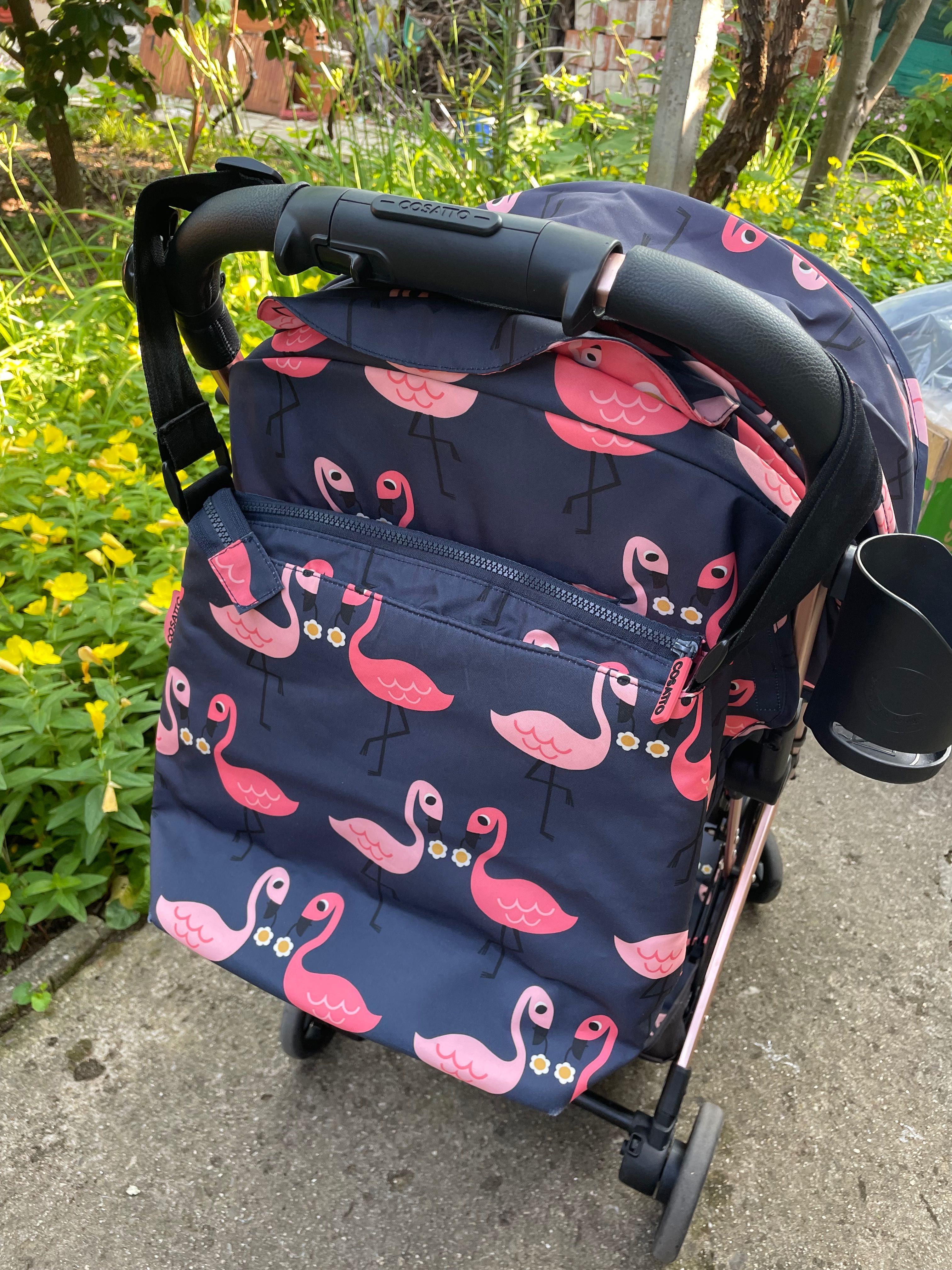 Детска количка Cosatto Woosh 3 като нова. Pretty Flamingo