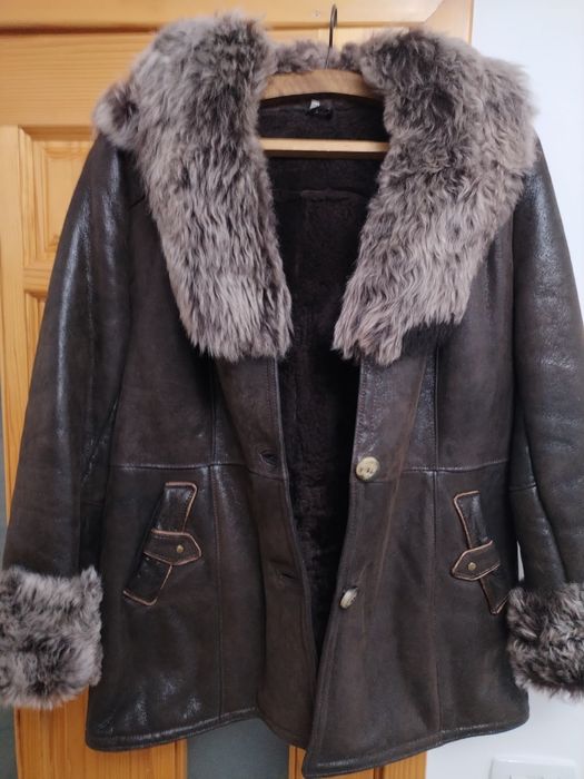 Cojoc dama piele și blana naturala mas. 52
