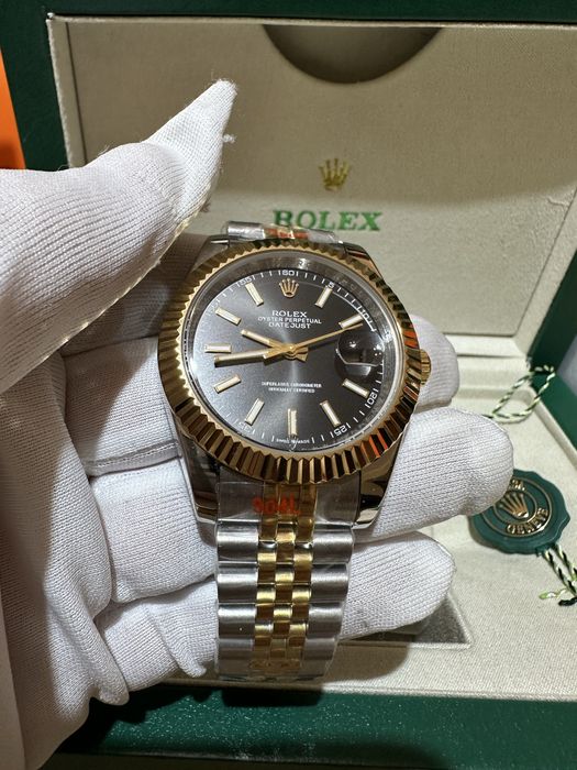 Ceas barbati Rolex DATEJUST Semigold cadou c:13