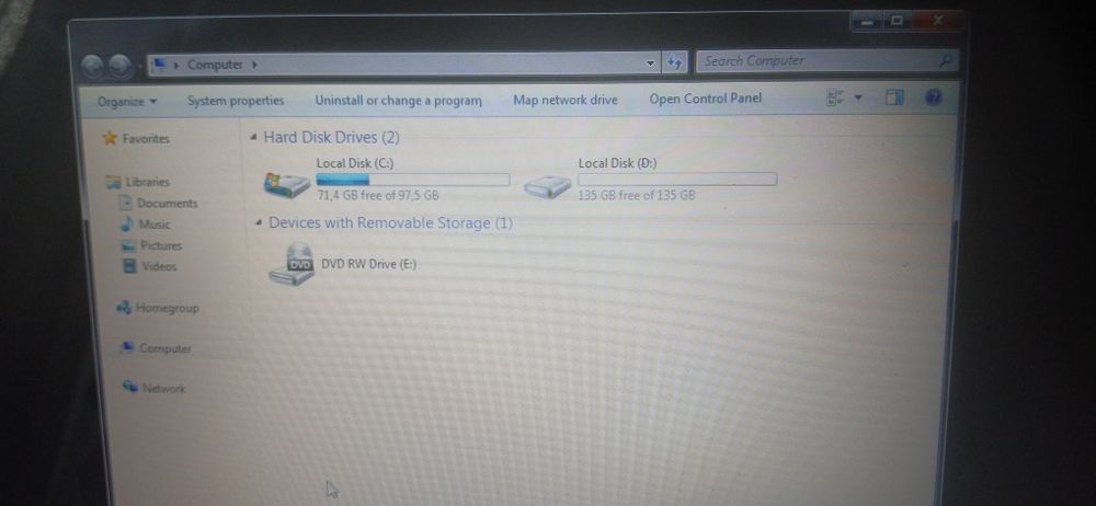Vând Laptop Toshiba 135 GB