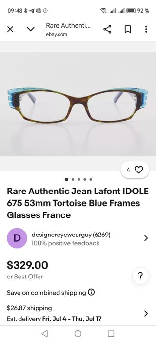 Ochelari vedere Jean Lafont