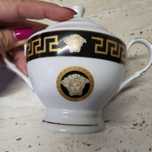 Amfora/ceainic/cupa Versace portelan, nou, nefolosit