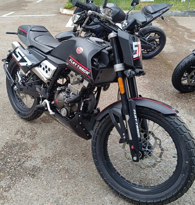 Mondial Flat Track 125 CC A1 ABS an 2021 ( motorizarea Aprilia RS4)