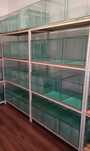 Rastel + 9 acvarii 44x30x30 39 litri