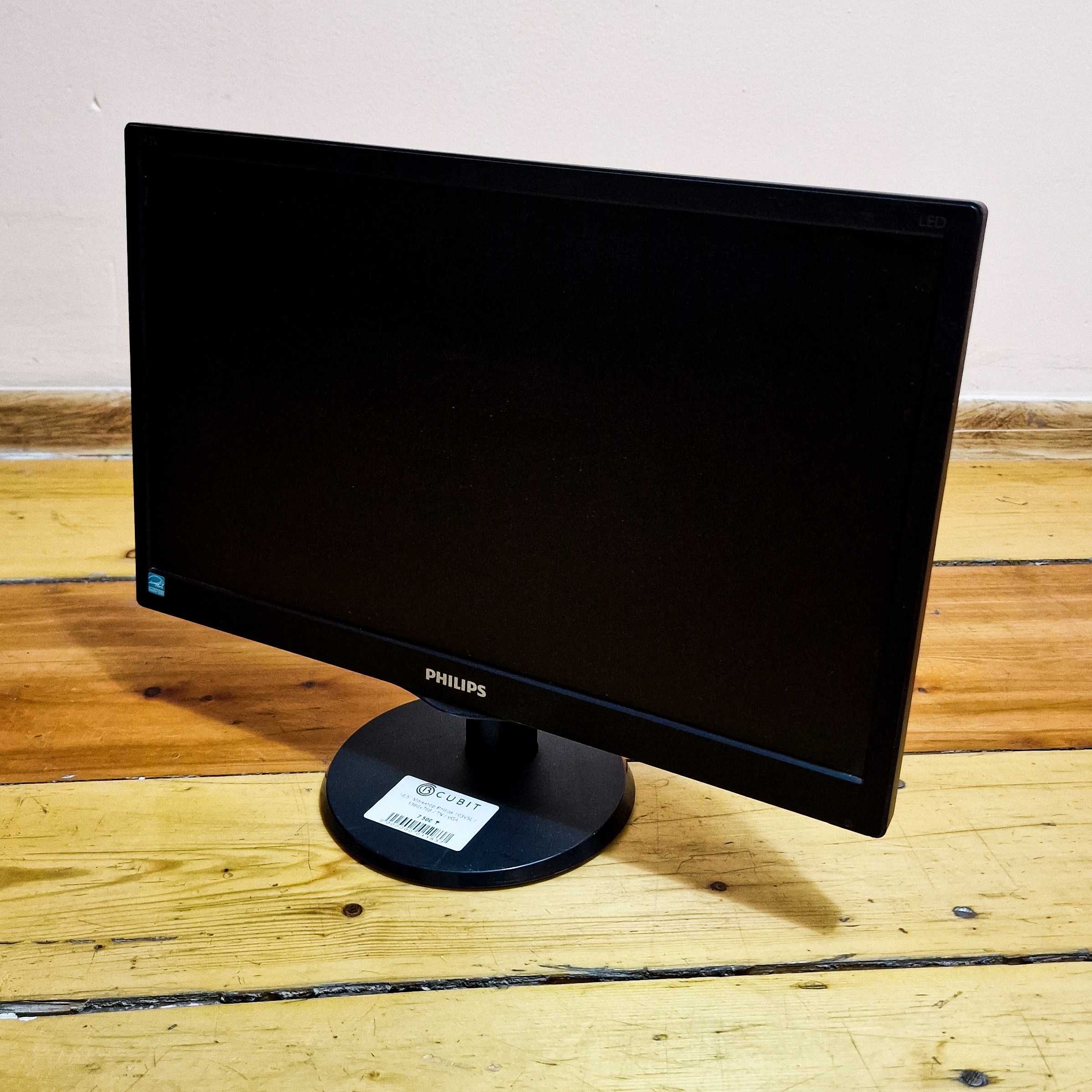 18.5" Монитор Philips 193V5L / 1366x768 / TN / VGA