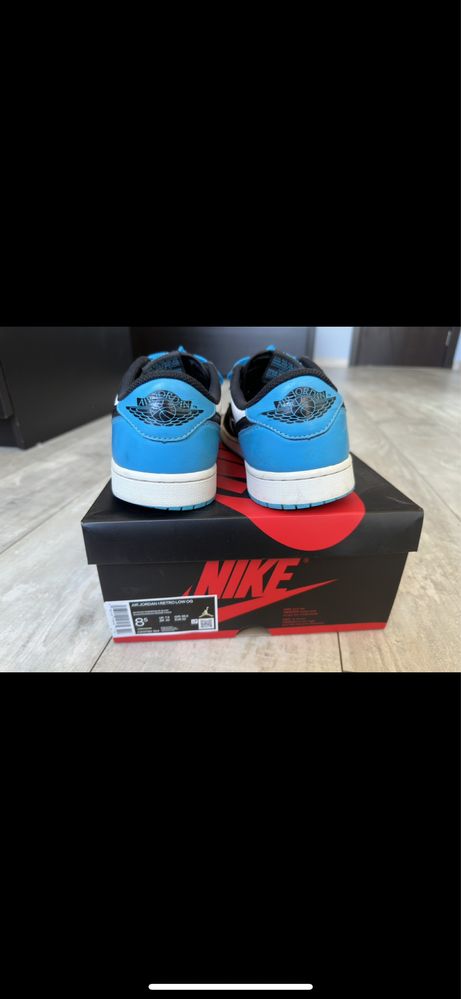 Air Jordan 1 low Blue Powder 42