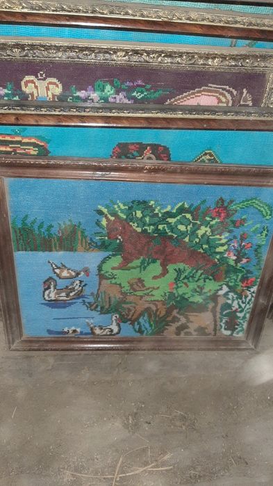 tablouri cusute manual