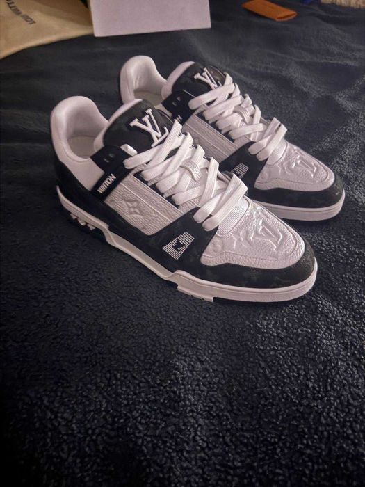 Louis Vuitton Trainers Black 44