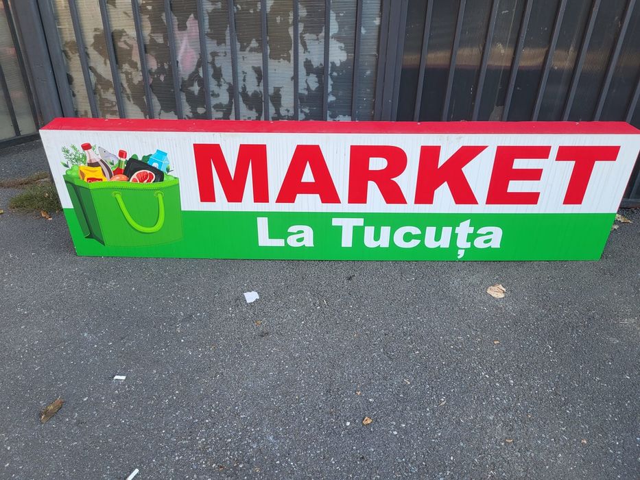 Reclama luminoasa caseta panouri reclama magazin market