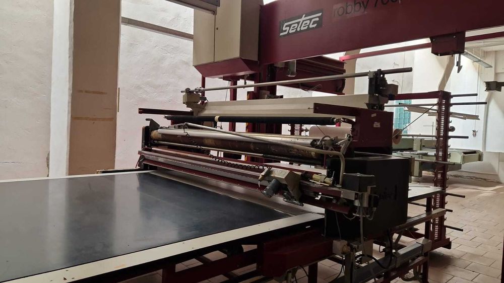 Masina spanuit materiale textile Setec