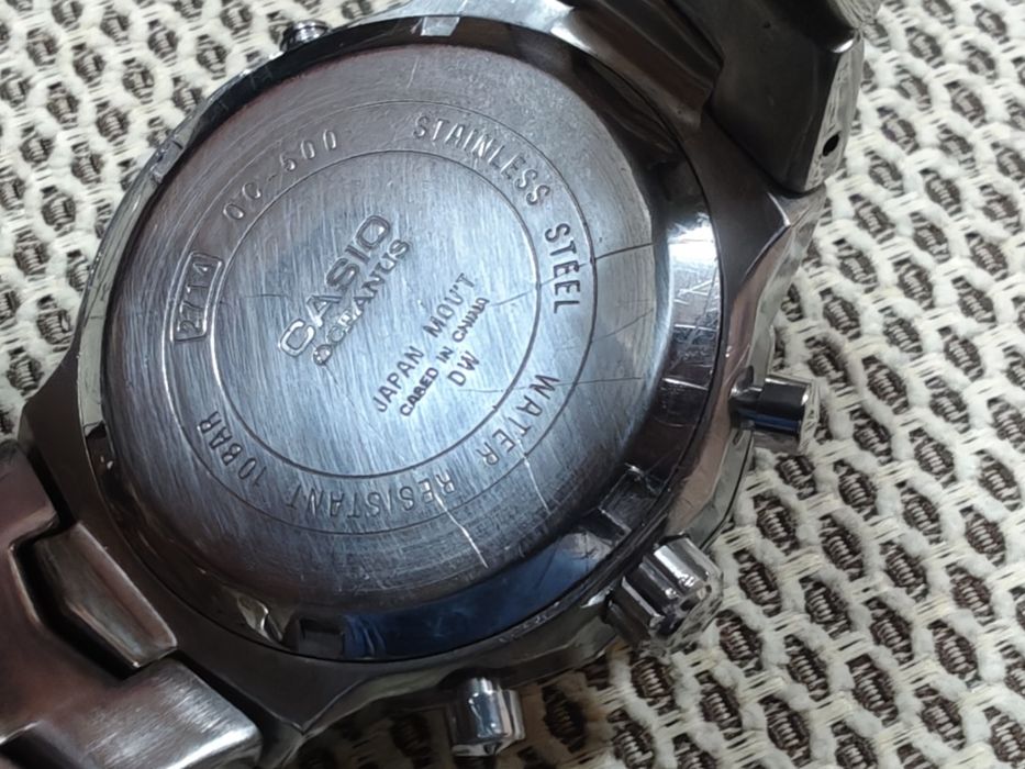 Casio Oceanus Chronograph Alarm WR100