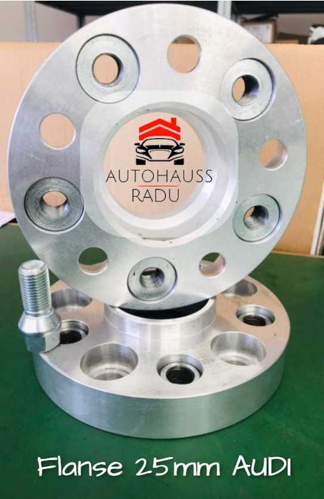 Flanse cu prindere dubla 22 mm AUDI 5x112 CB 66.5