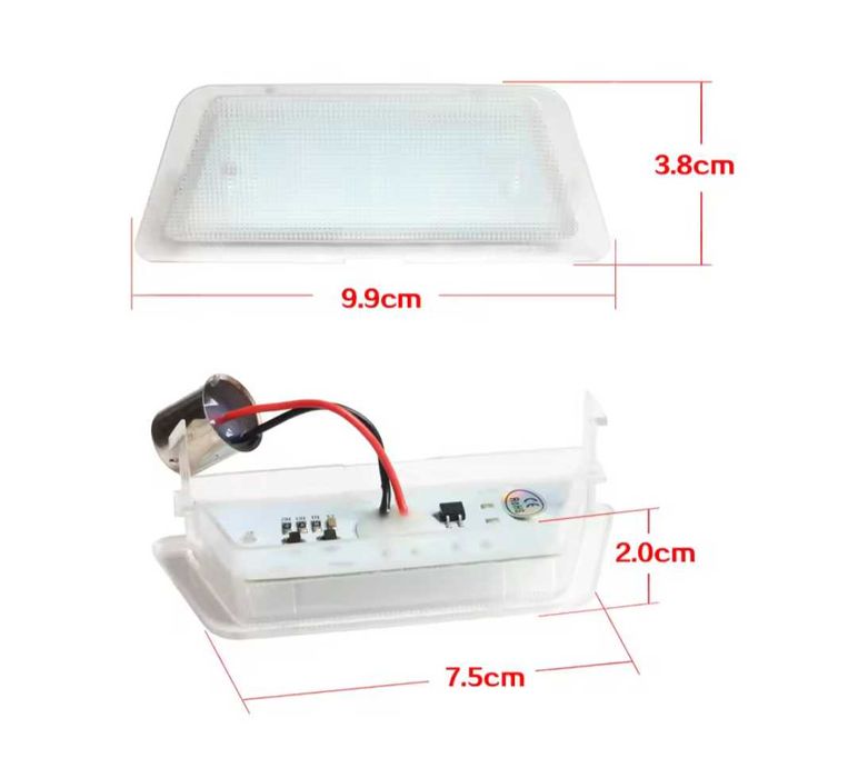 ЛЕД плафон за задния регистрационен номер за Опел Астра Opel Astra