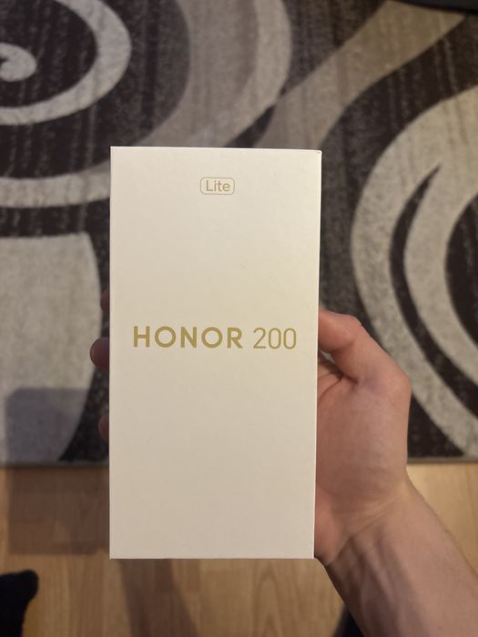 Honor 200 Lite Midnight Black