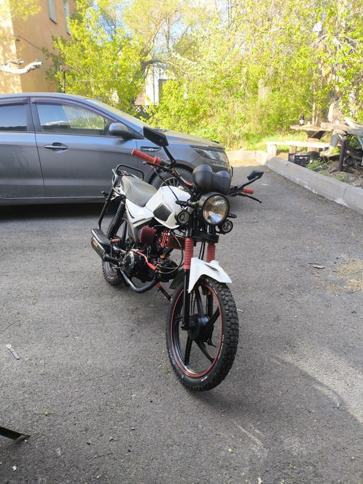 Мопед альфа 22 год пробег 6362км
Дополнения:
Форсированный двигатель,