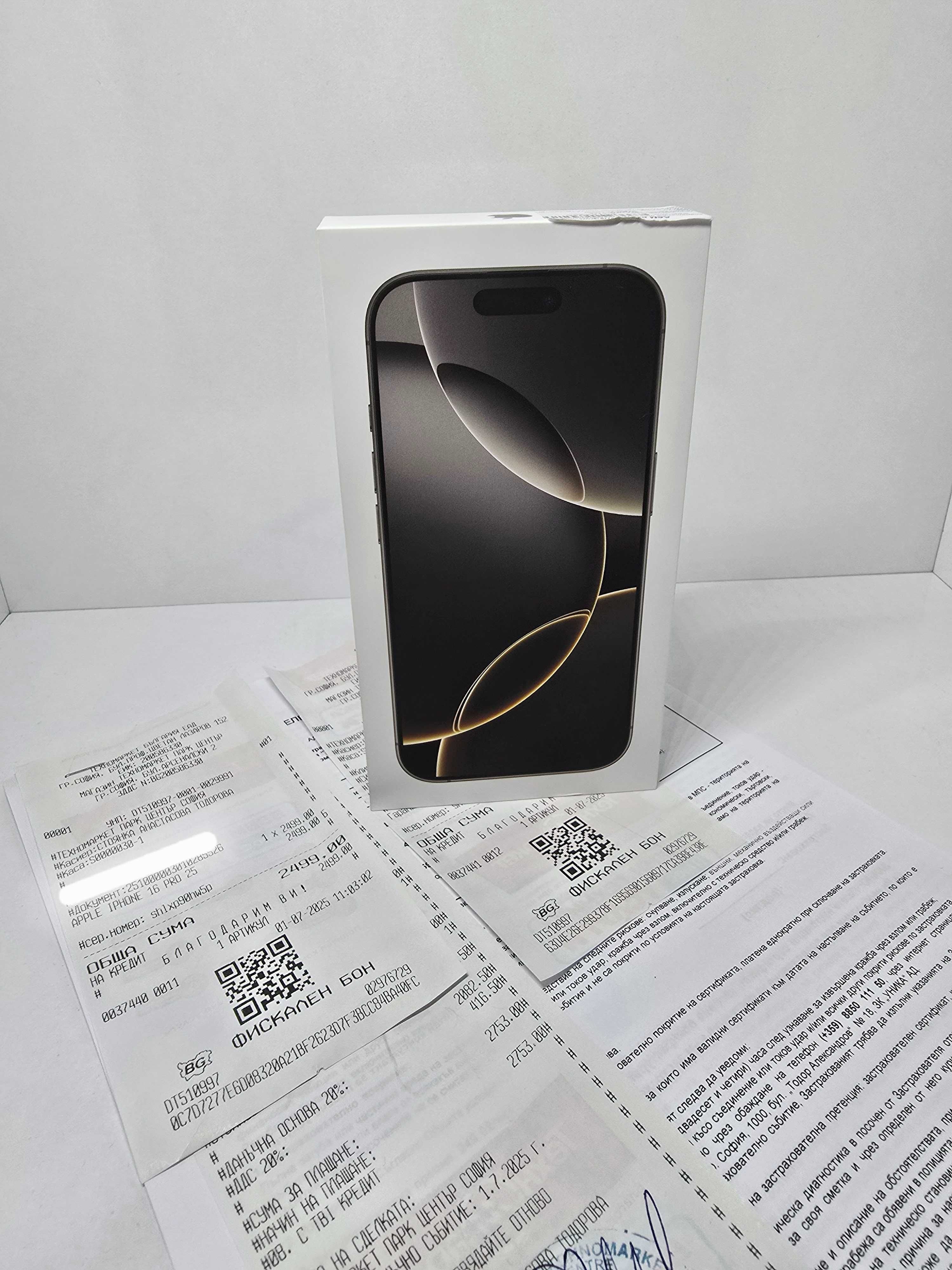 НОВ•iPhone 16 Pro 256GB Natural Titanium