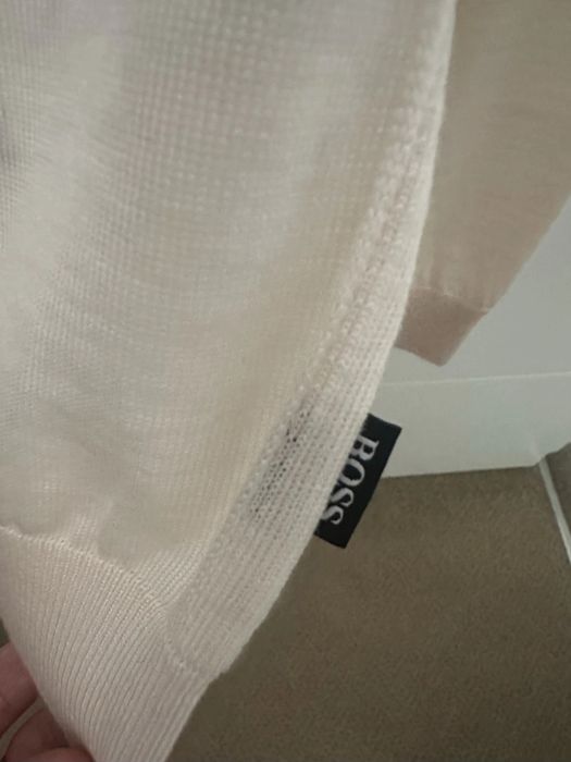 Boss поло от вълна размер М