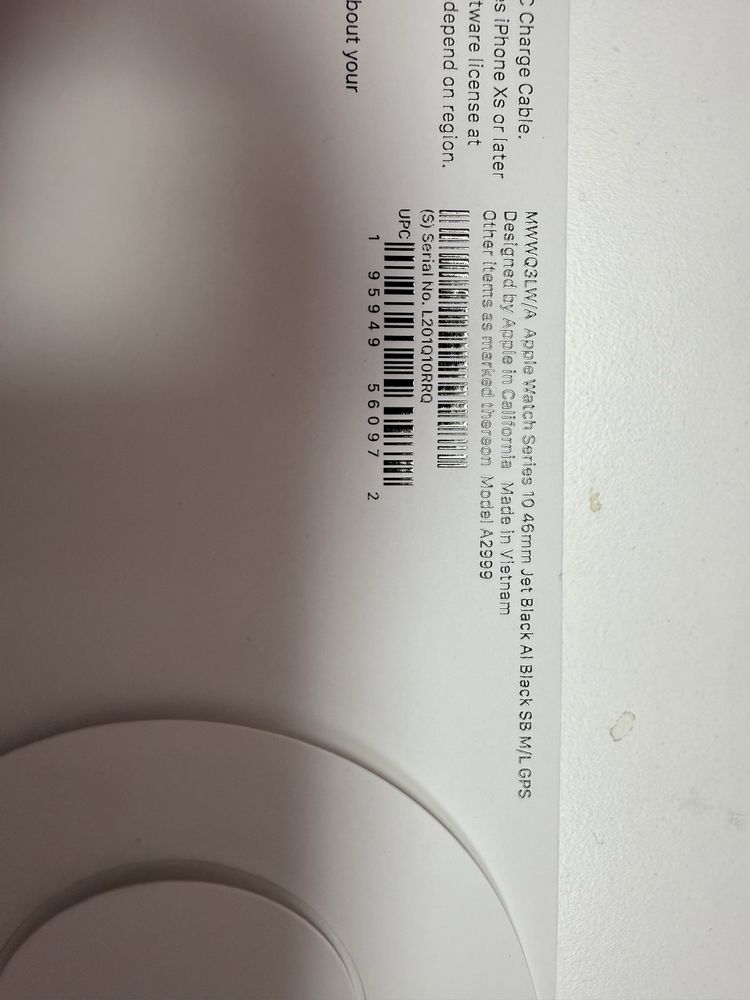 Apple Iwatch series 10 46mm